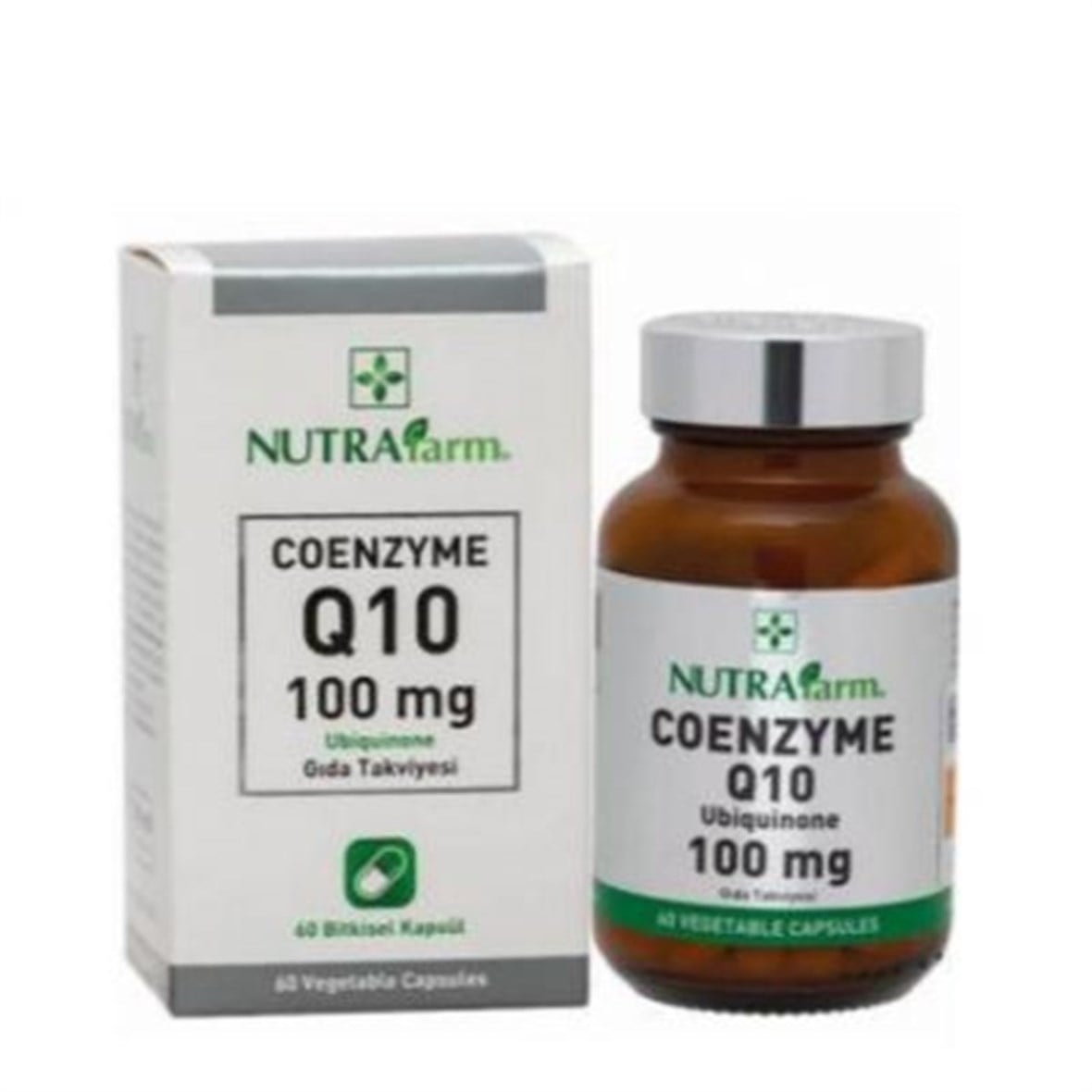 Dermoskin Nutrafarm Coenzyme Q10 100mg 60 Bitkisel Kapsül - Dermoskin