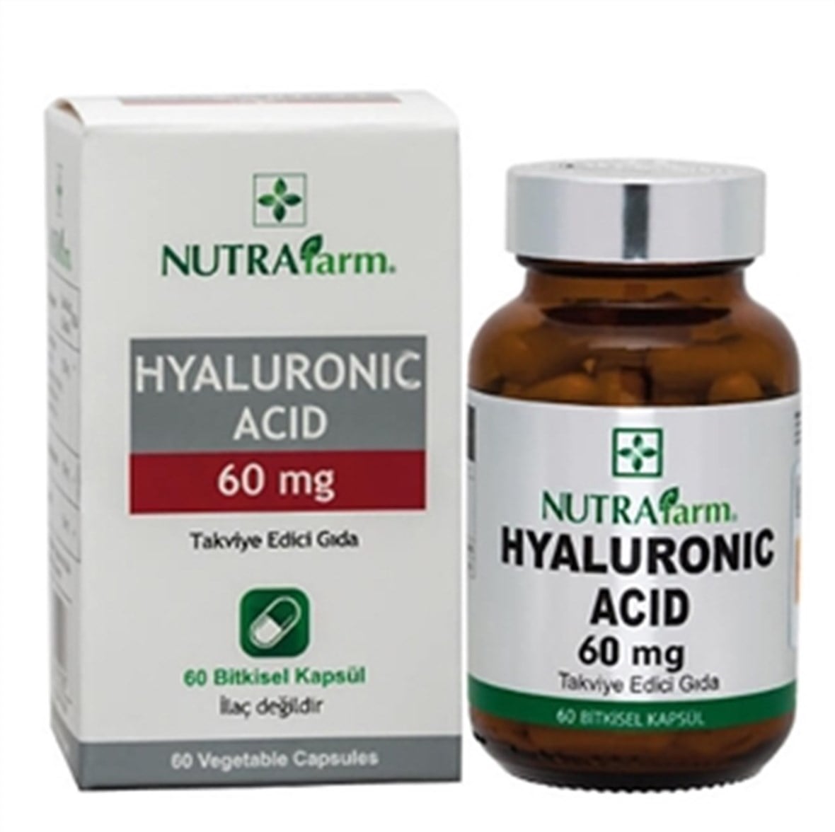 Dermoskin Nutrafarm Hyaluronic Acid 60 Mg - Dermoskin