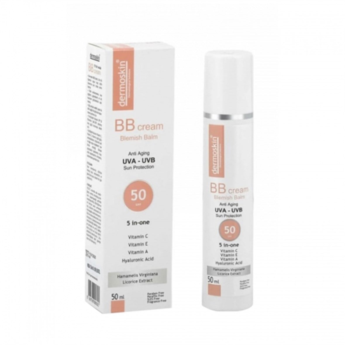 Dermoskin Spf50 BB Cream 50 ml - Dermoskin