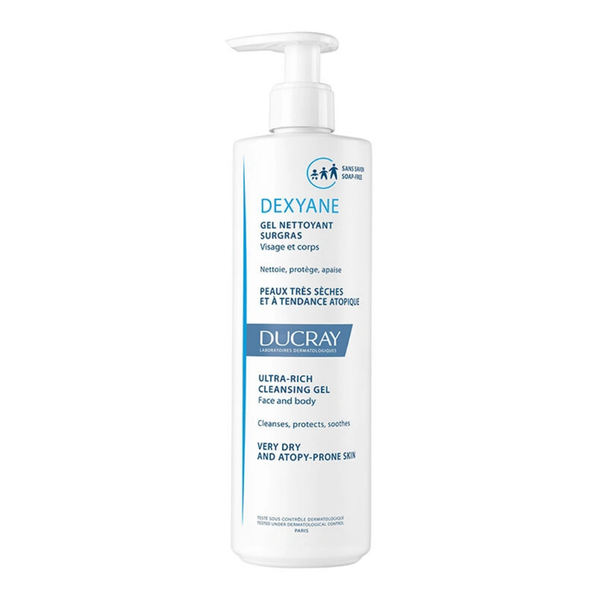 Ducray Dexyane Gel Nettoyant Surgras400 Ml - Ducray