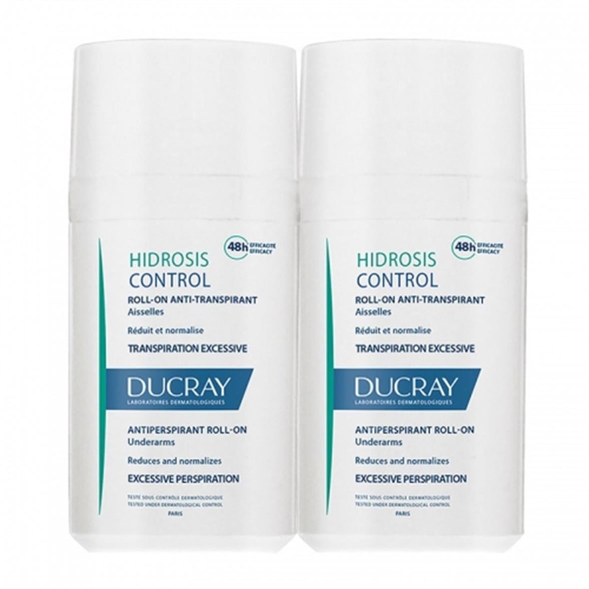 Ducray Hidrosis Control Anti Transpirant Roll On 2x40 ml - Ducray