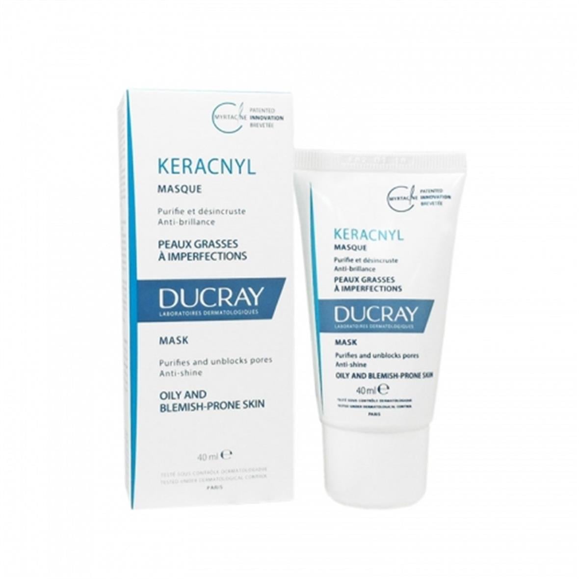 Ducray Keracnyl Anti Blemish and Oily Skin Mask 40 ml - Ducray