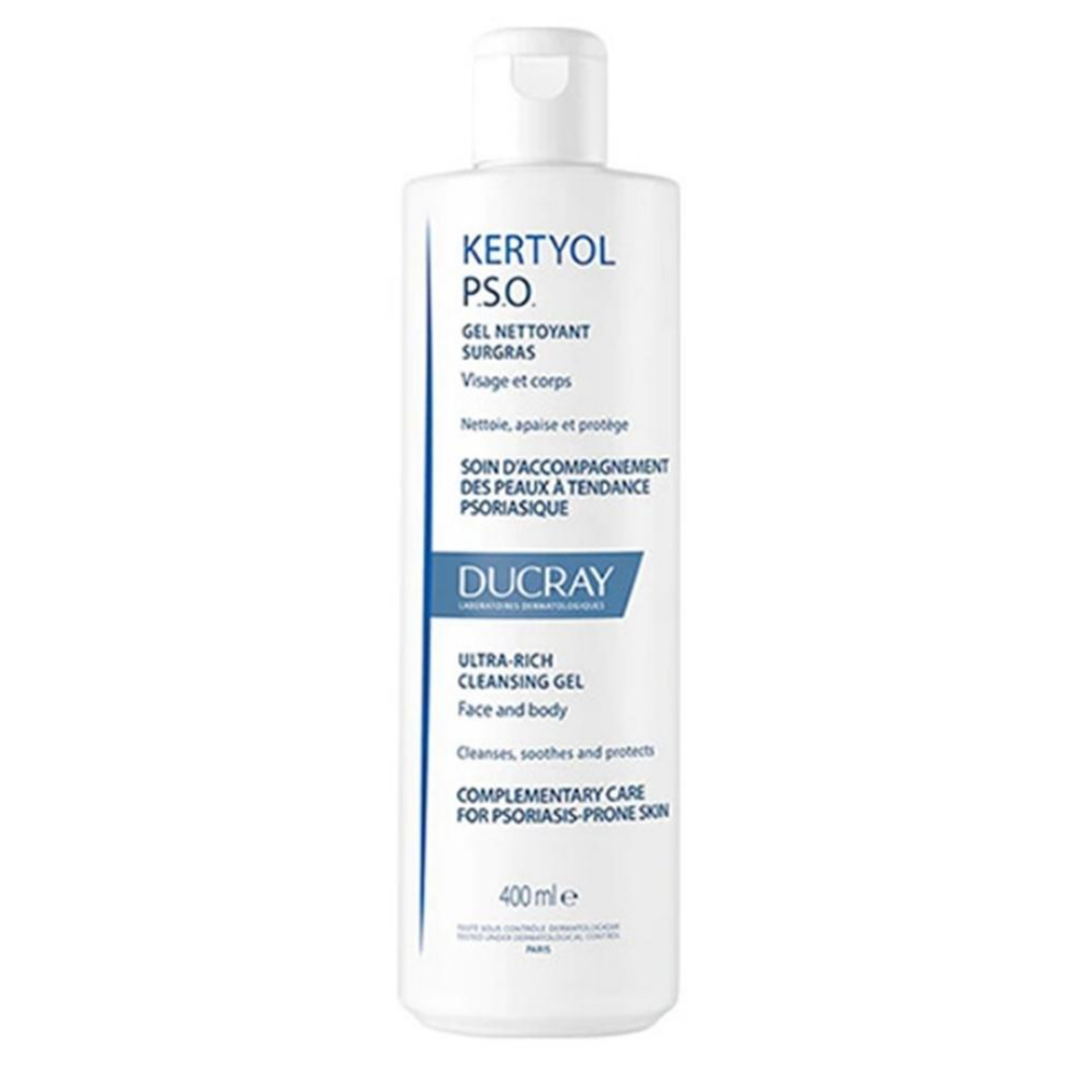 Ducray Kertyol PSO Foaming Gel 400 ml - Plak Şeklindeki Pullanmalara Karşı Yıkama Jeli - Ducray