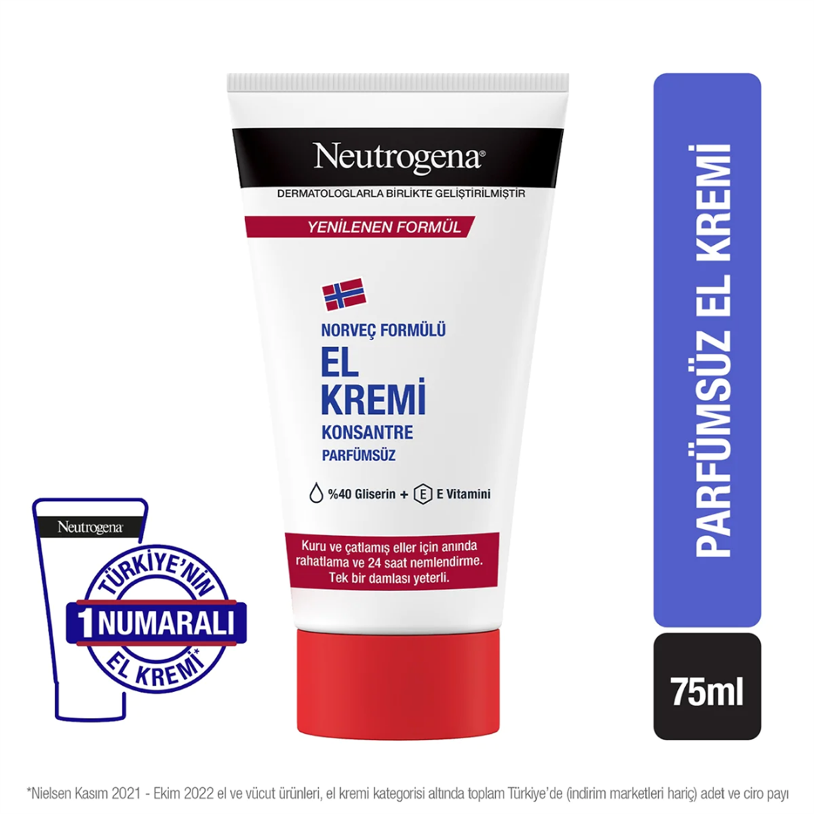 El Kremi Parfümsüz 75ml - Neutrogena
