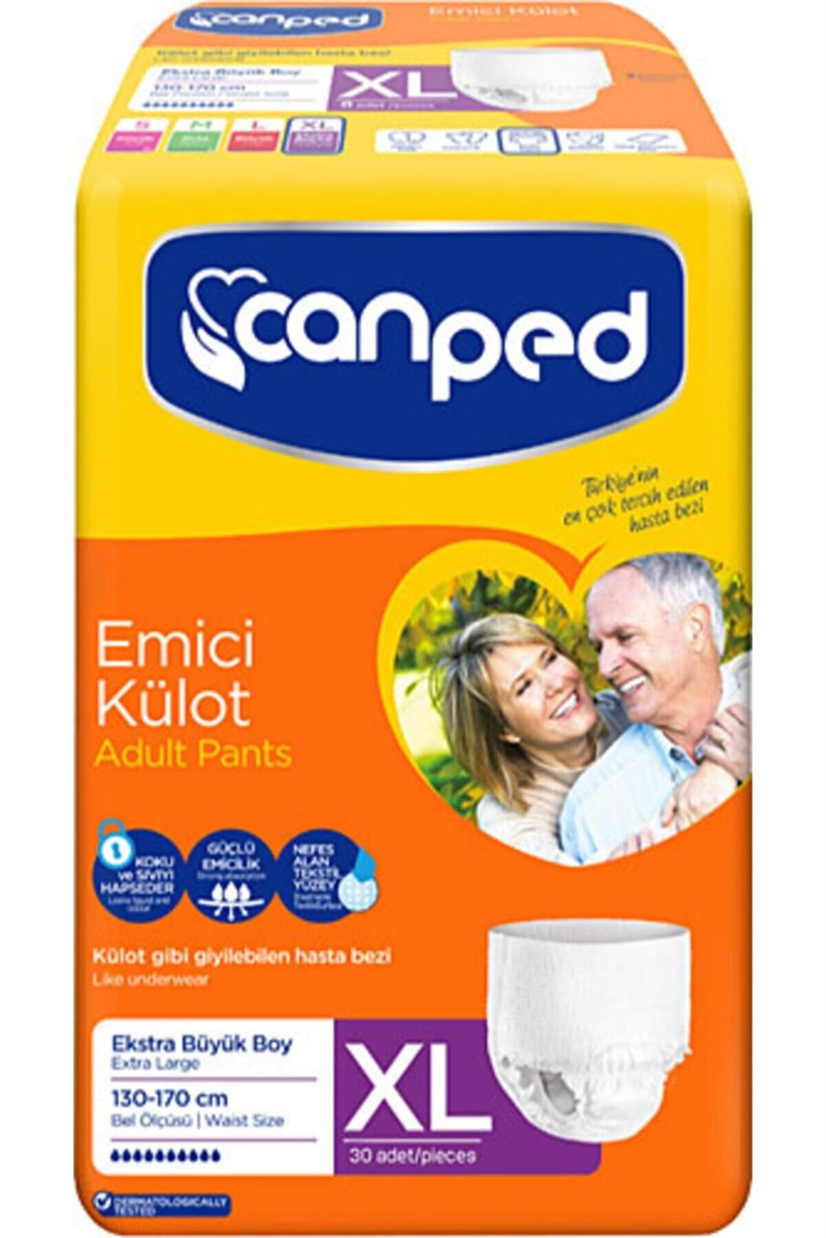 Emici Külot Ekstra Büyük (Xl) 30'lu - Canped