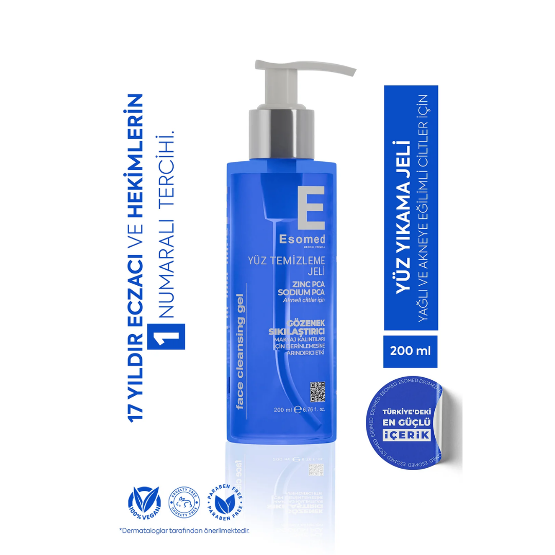 Esomed Akneli Cilt Temizleme Jeli 200 ml - Esomed