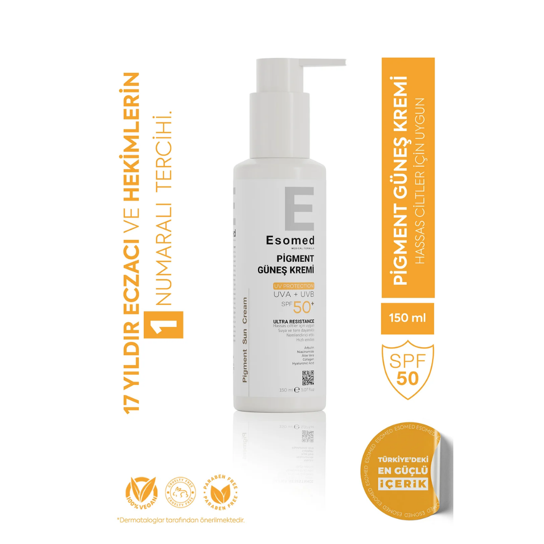 Esomed SPF 50+ Pigment Acti-White Güneş Kremi 150 ml  - Esomed