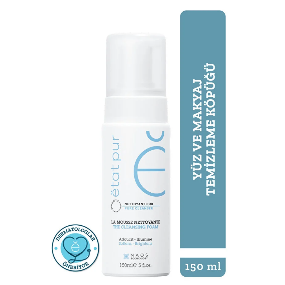 Etat Pur Pure Cleanser Nazik Yüz Makyaj Temizleme Köpüğü 150 ml Karma Yağlı Cilt - Etat Pur