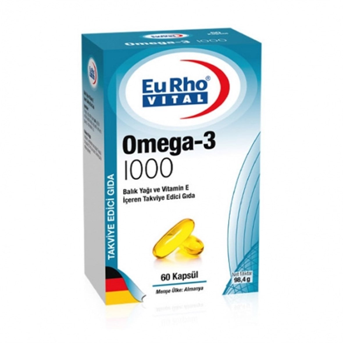 EuRho Vital Omega-3 1000 60 Kapsül - EuRho Vital