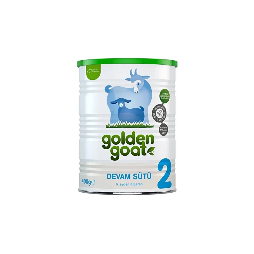 Golden Goat 2 Keçi Devam Sütü 400gr - Golden Goat
