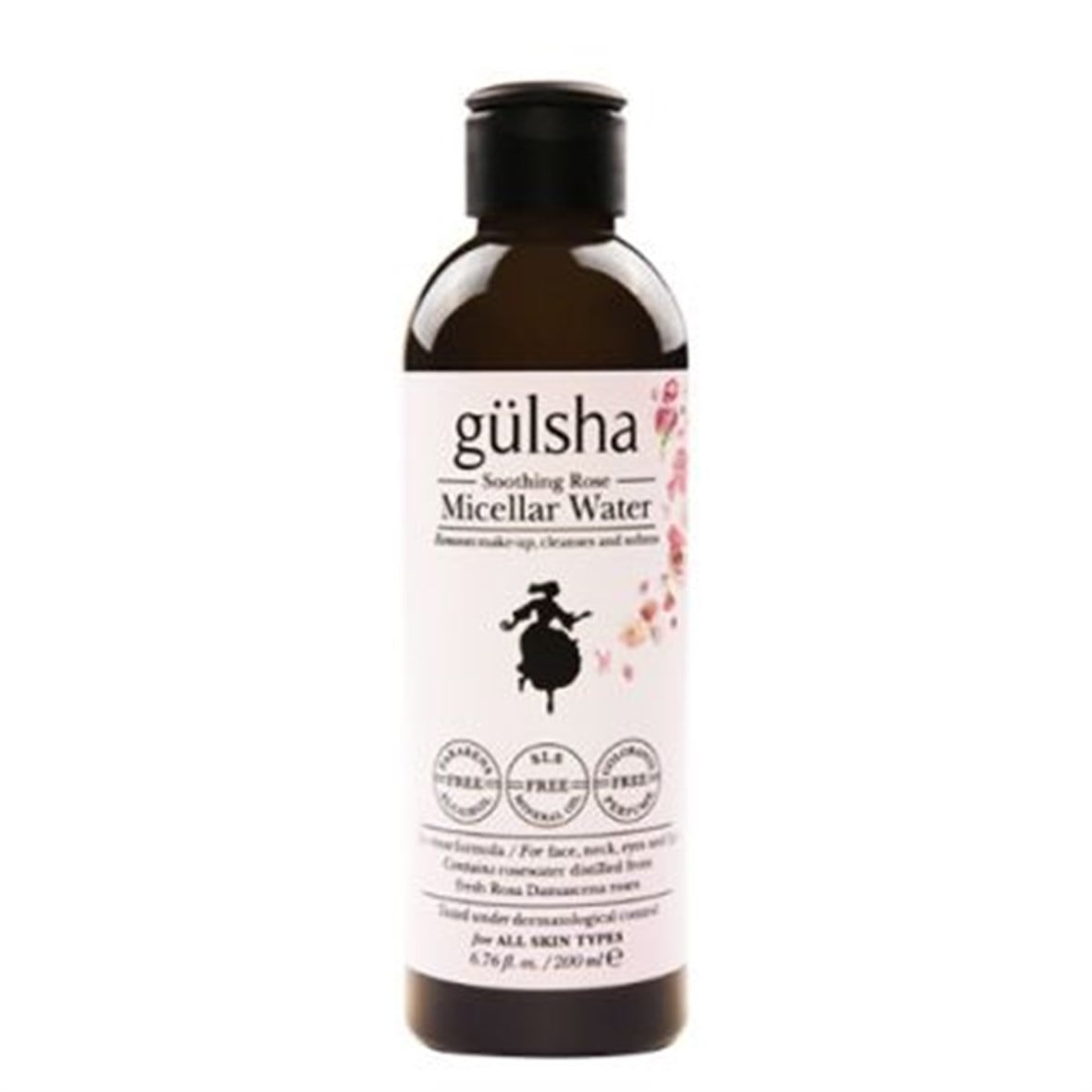 Gülsha Soothing Rose Micellar Water 200ml - Gülsha