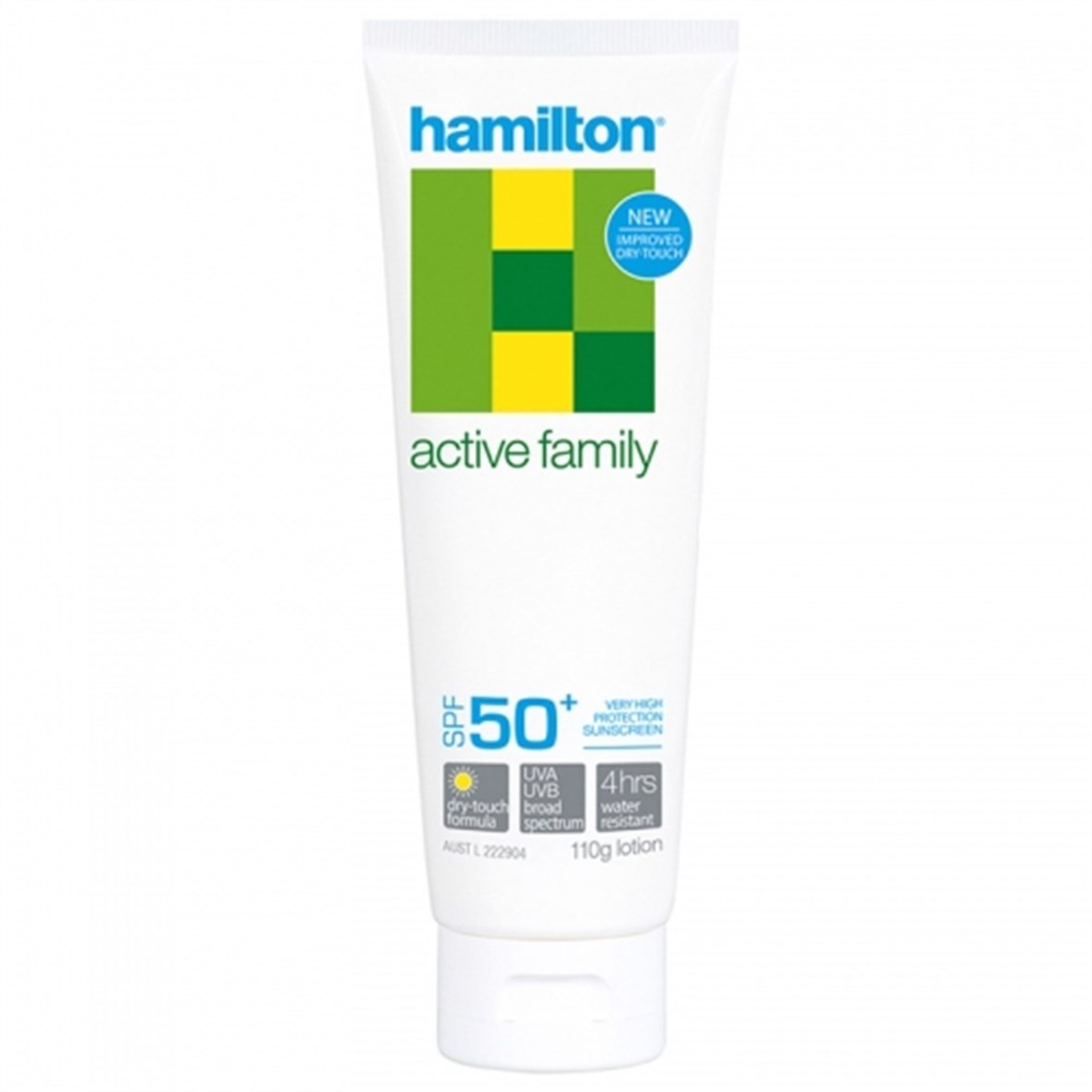 Hamilton Active Family Lotion Spf50+ 110gr - Hamilton