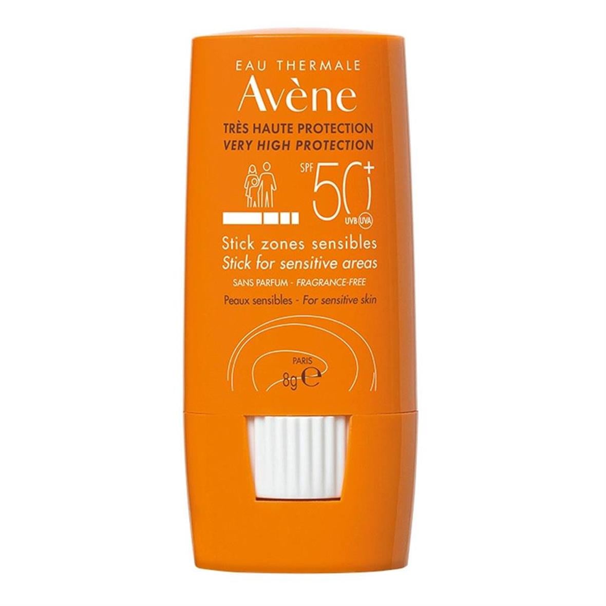 Hassas Bölgeler Için Stick Güneş Kremi Spf 50 8 G - Avene