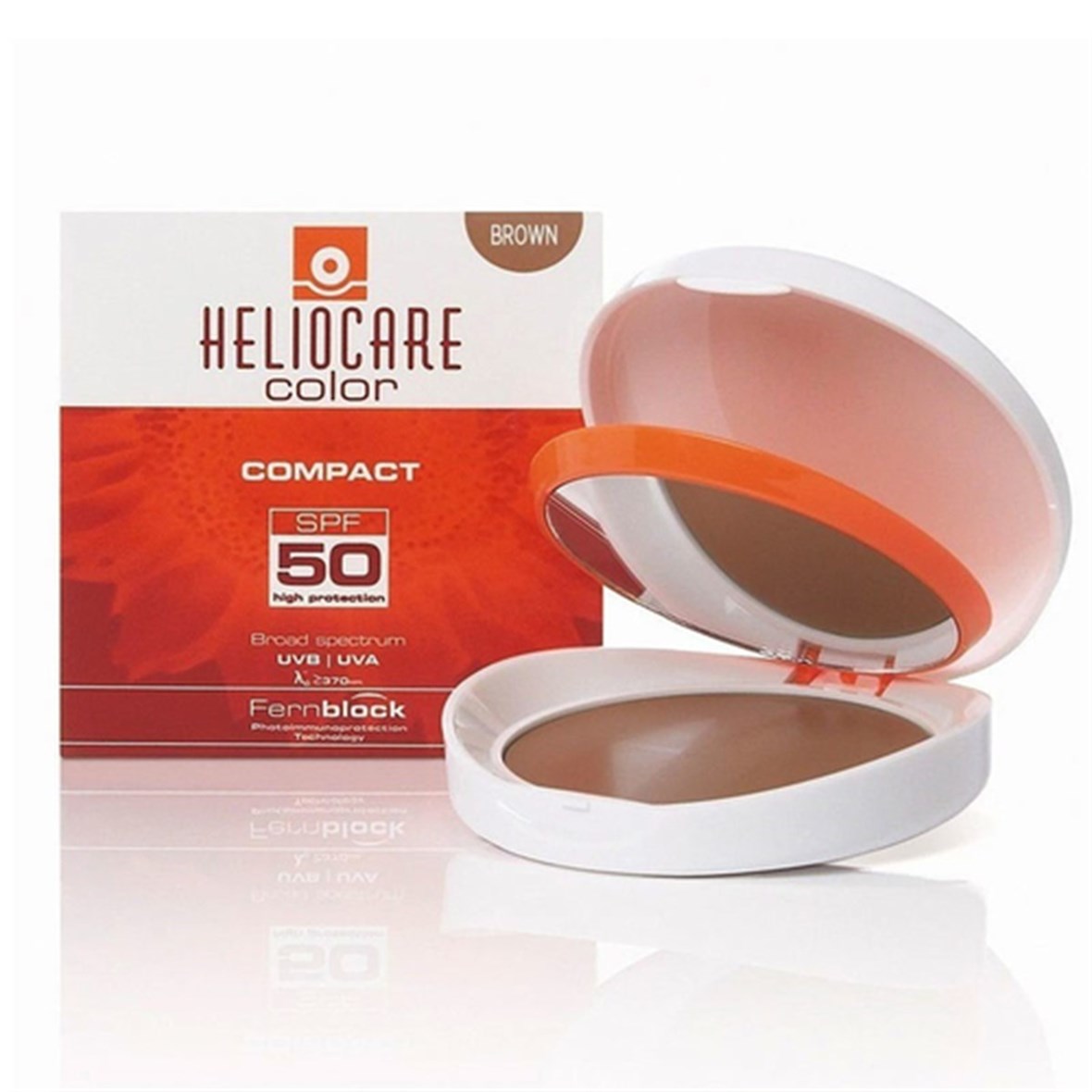 Heliocare Color Mineral SPF 50 Compact 10 gr - Brown - Heliocare
