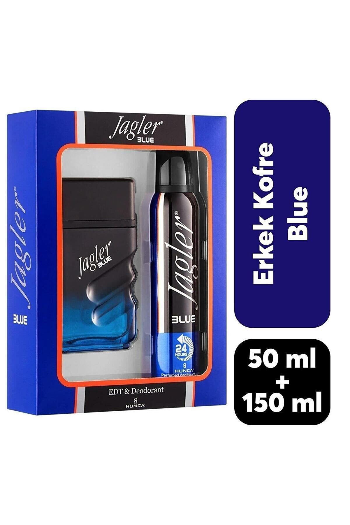 Jagler Men Kofre Blue Edt 90 ml Deo 150 ml - Jagler