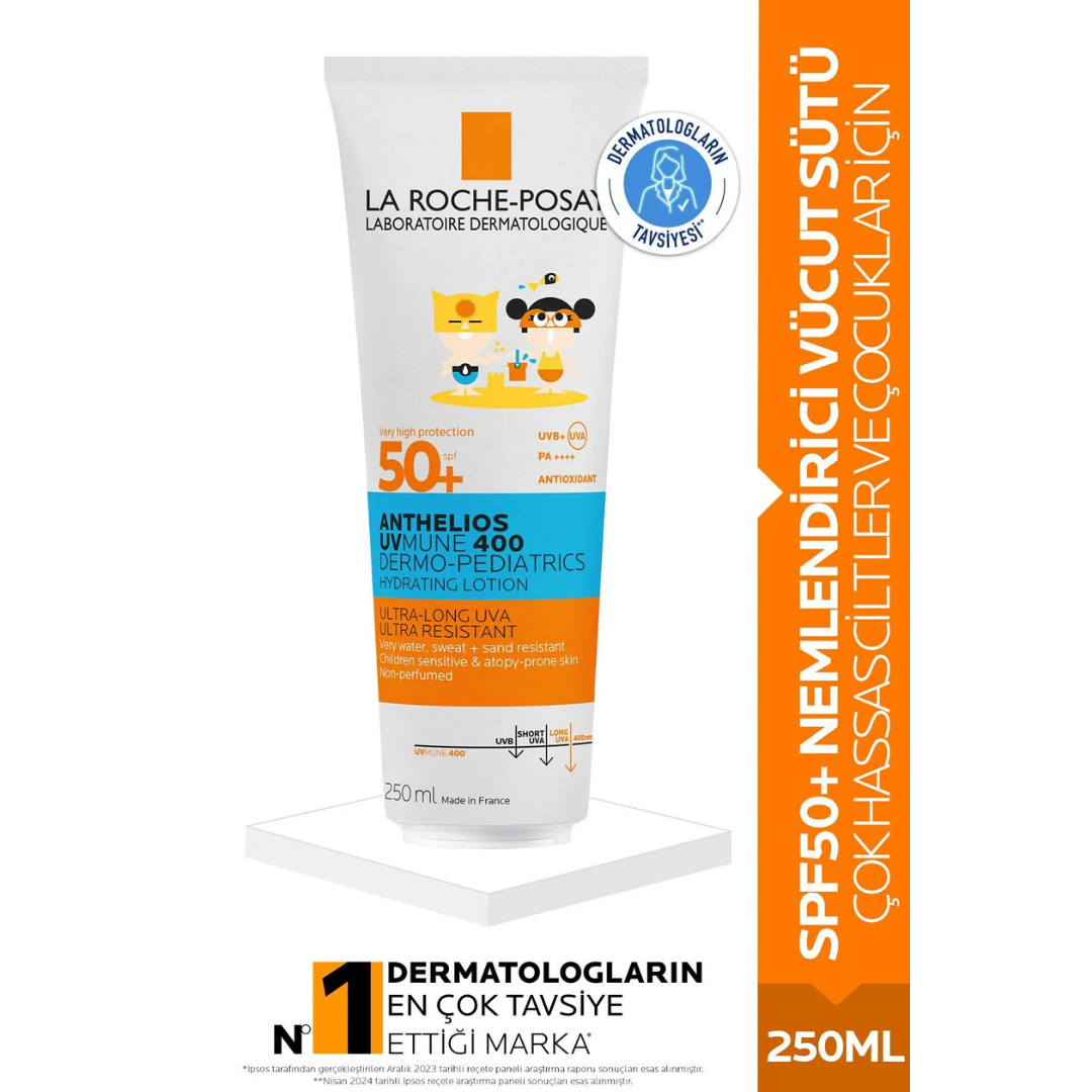 La Roche Posay Anthelios SPF 50+ Çocuklar için Güneş Losyonu 250 ml - La Roche Posay