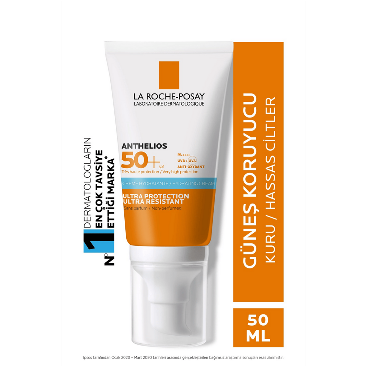 La Roche Posay Anthelios Ultra SPF50 Parfümsüz Güneş Kremi 50 ml - La Roche Posay