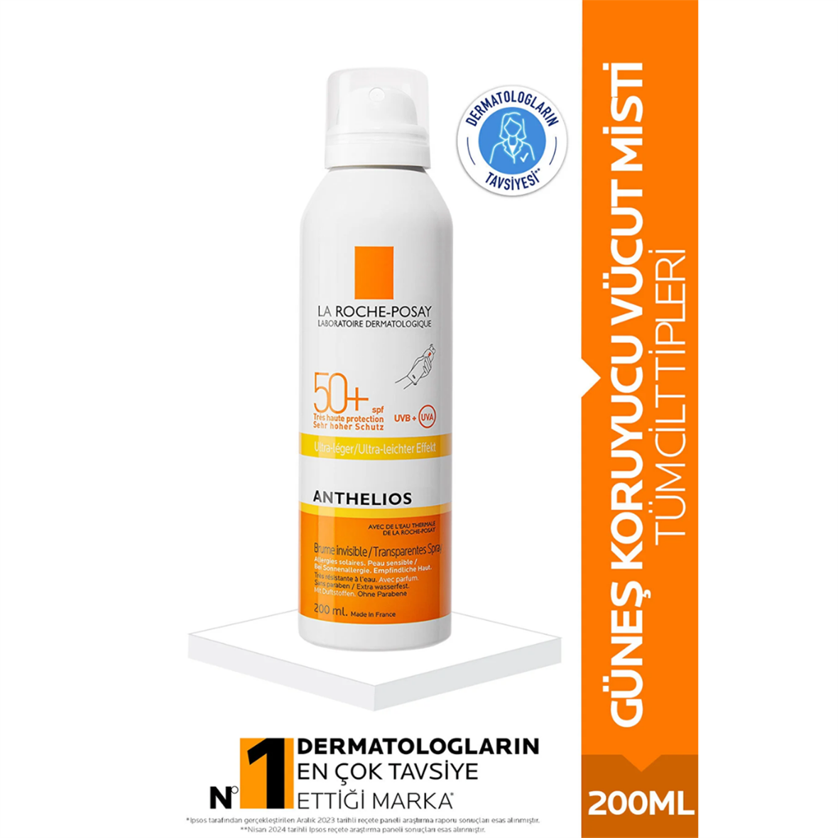 La Roche Posay Anthelios XL SPF 50 Güneş Spreyi 200 ml - La Roche Posay