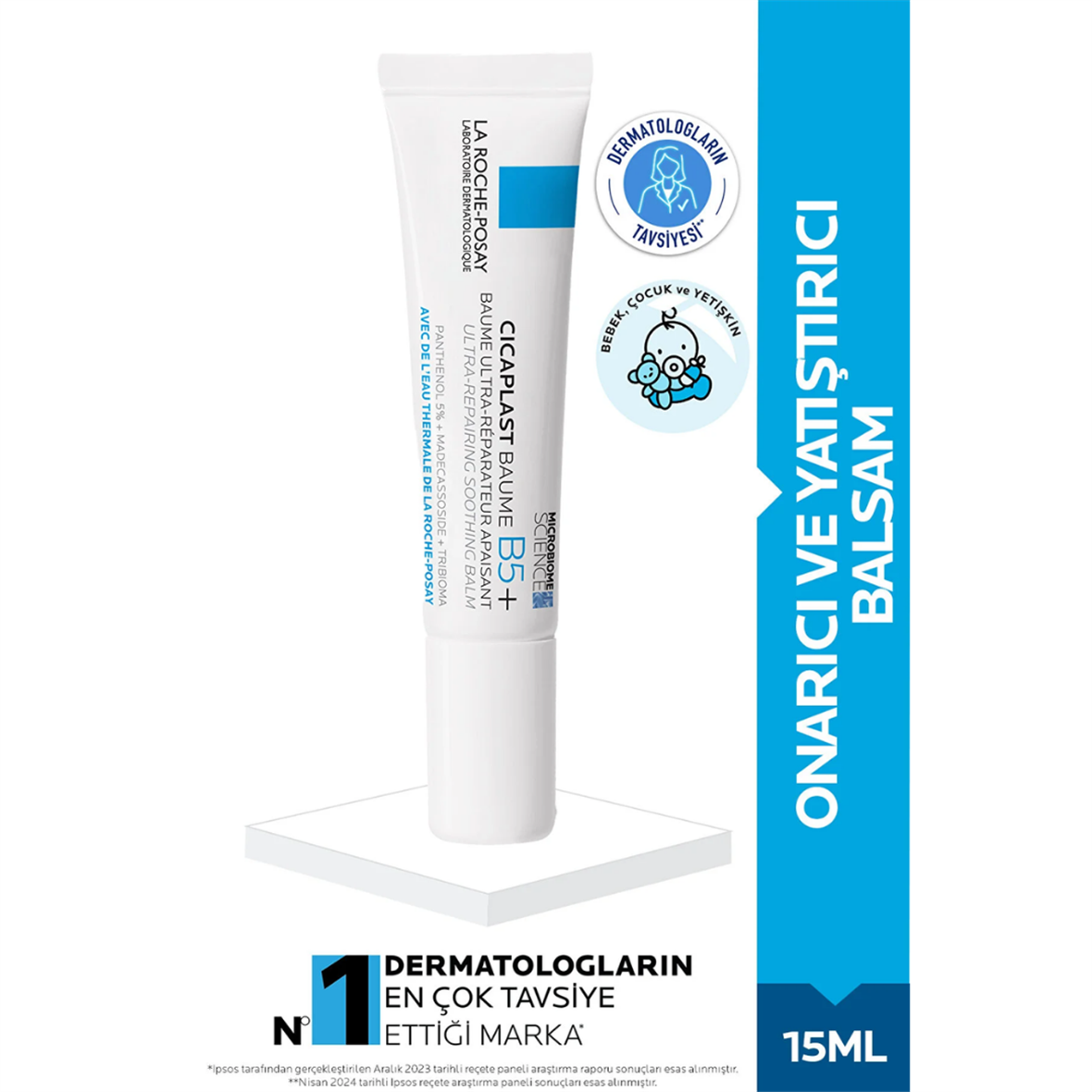 La Roche Posay Cicaplast Baume B5 15ml - La Roche Posay