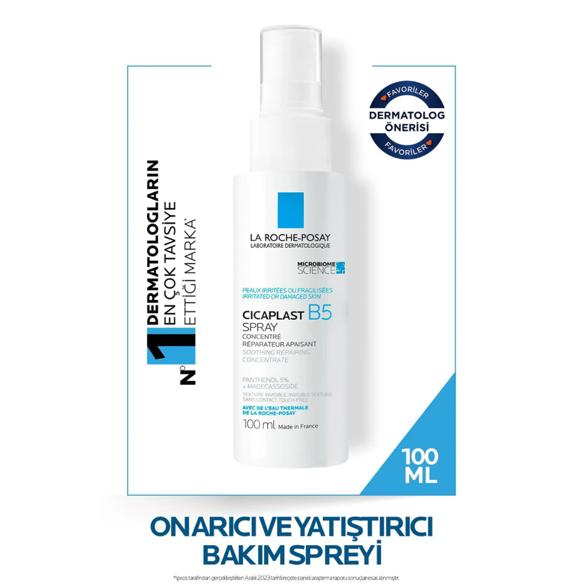 La Roche Posay Cicaplast Baume B5 Yüz Ve Vücut Bakım Spreyi 100 ml - La Roche Posay