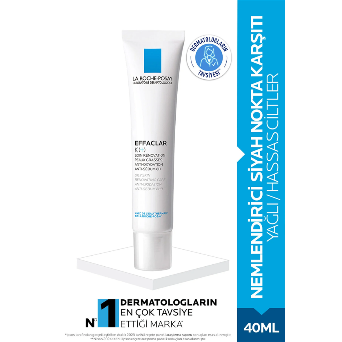La Roche Posay Effaclar K (+) Yüz Bakım Kremi 40 ml - La Roche Posay