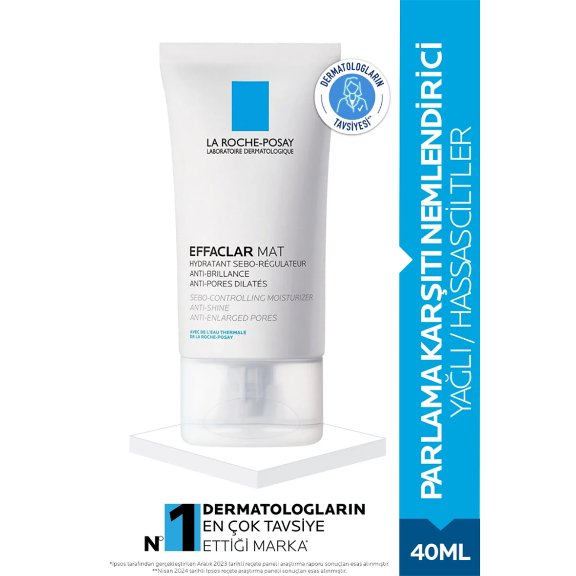 La Roche Posay Effaclar Mat Parlama Karşıtı Nemlendirici 40 ml - La Roche Posay
