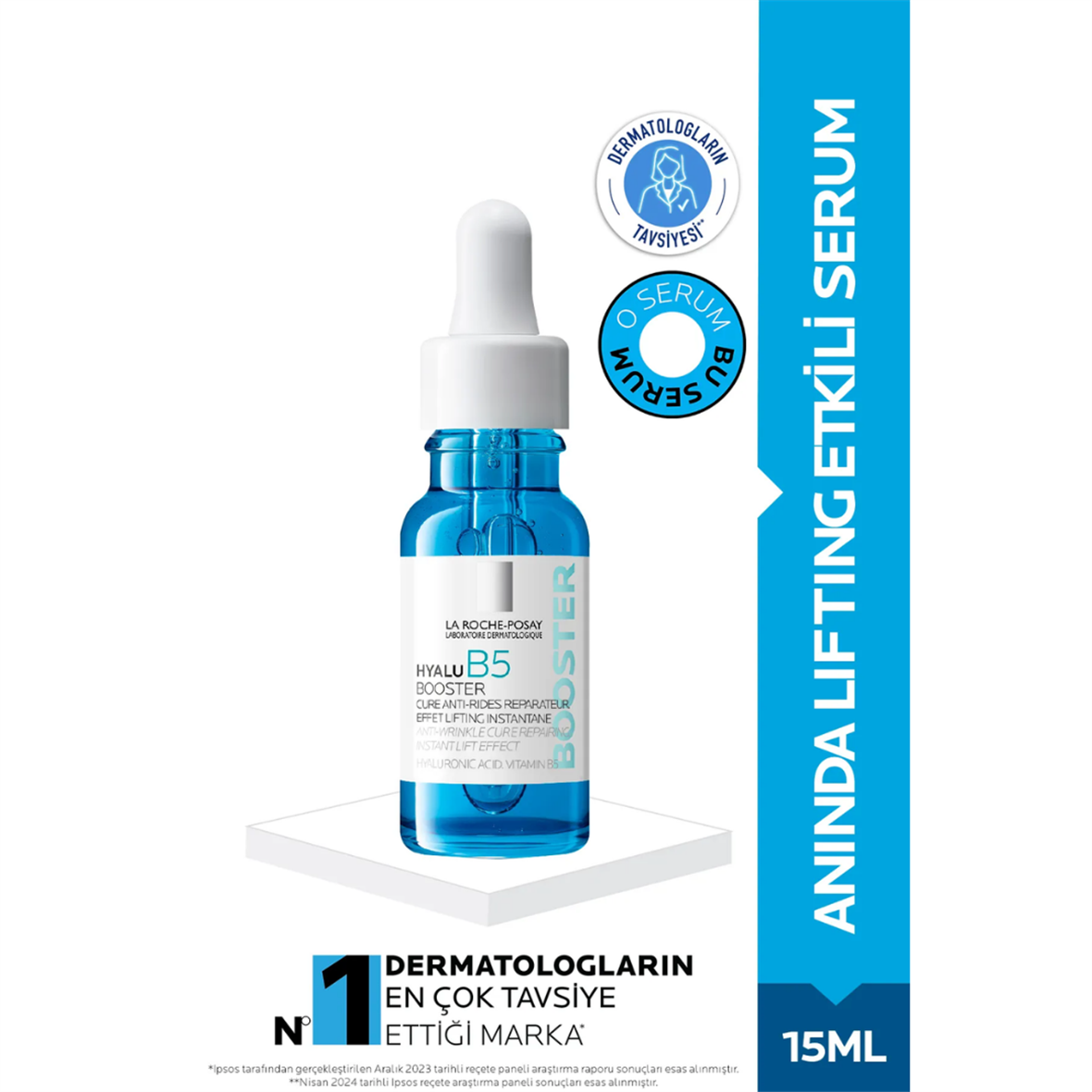 La Roche Posay Hyalu B5 Booster Anında Lifting Etkili Yaşlanma Karşıtı Bakım Serumu 15ml - La Roche Posay