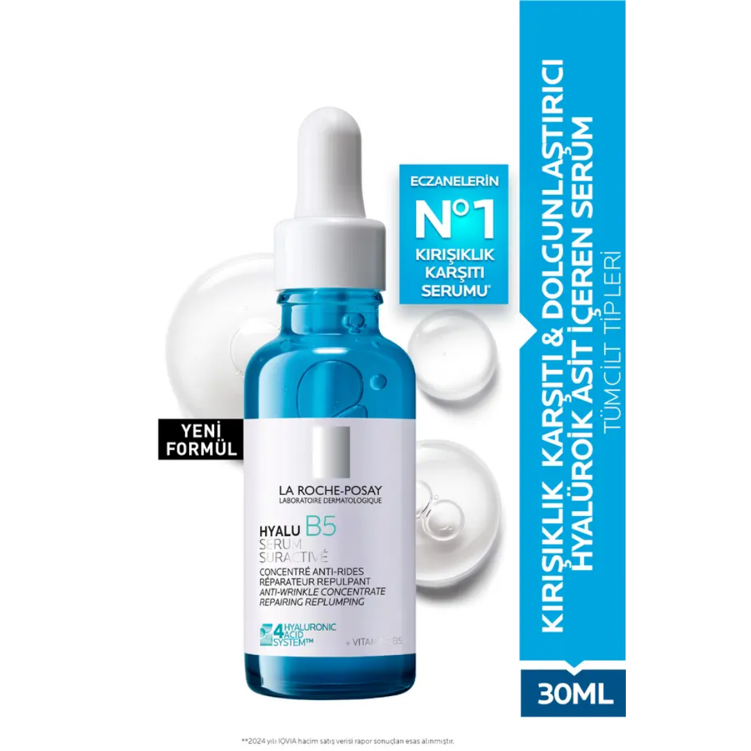 La Roche Posay Hyalu B5 Suractivated Kırışıklık Karşıtı ve Dolgunlaştırıcı Hyalüronik Asit İçeren Serum 30 ml - La Roche Posay