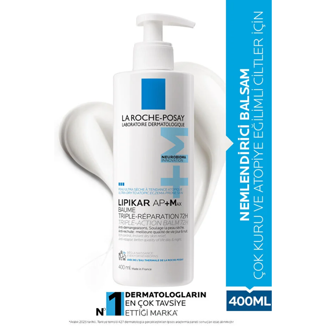 La Roche Posay Lipikar Baume AP+ M Yatıştırıcı Balm 400 ml - La Roche Posay