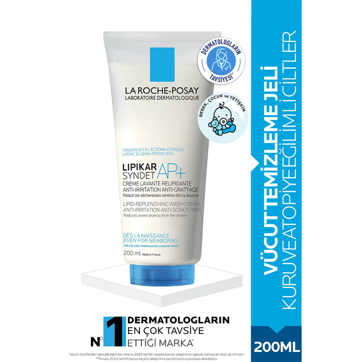 La Roche Posay Lipikar Syndet AP+ Vücut Yıkama Jeli 200 ml - La Roche Posay