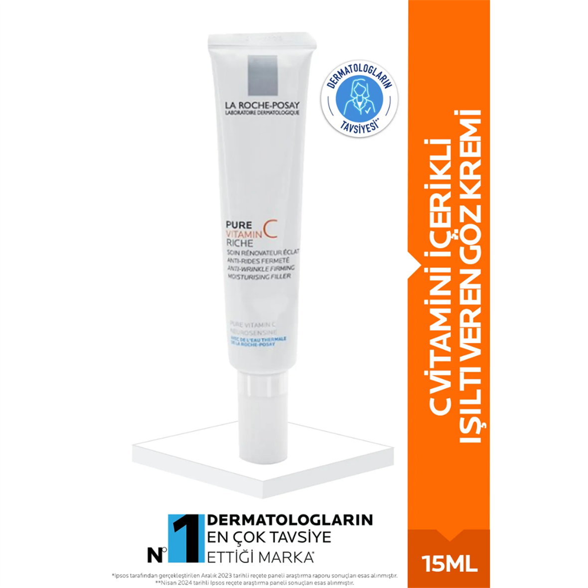 La Roche Posay Redermic [C] PS Yaşlanma Karşıtı Bakım Kremi 40ml - La Roche Posay