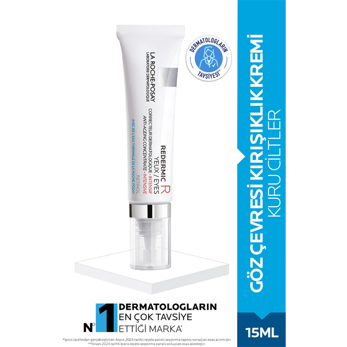 La Roche Posay Redermic R Göz Çevresi Yoğun Bakım Kremi 15 ml - La Roche Posay