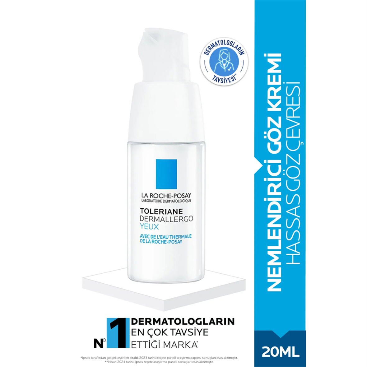 La Roche Posay Toleriane Dermallergo Göz Çevresi Bakım Kremi 20 ml - La Roche Posay