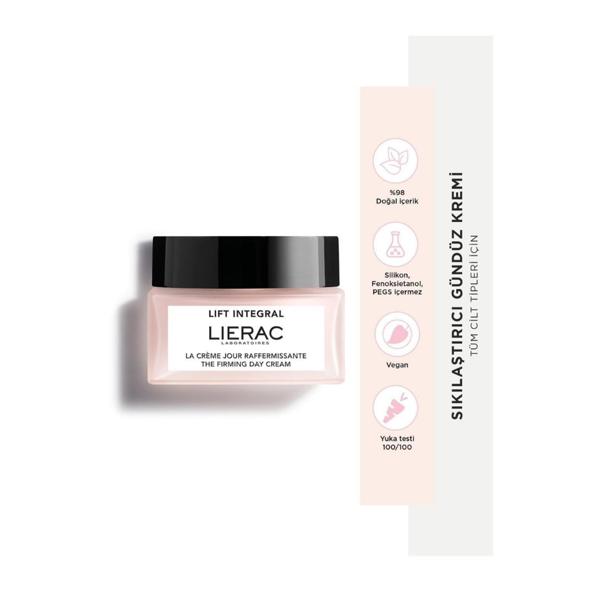 Lierac Lift Integral Day Cream Sıkılaştırıcı, Vegan, Shea Yağı Içeren, Gündüz Bakım Kremi 50 Ml - Lierac