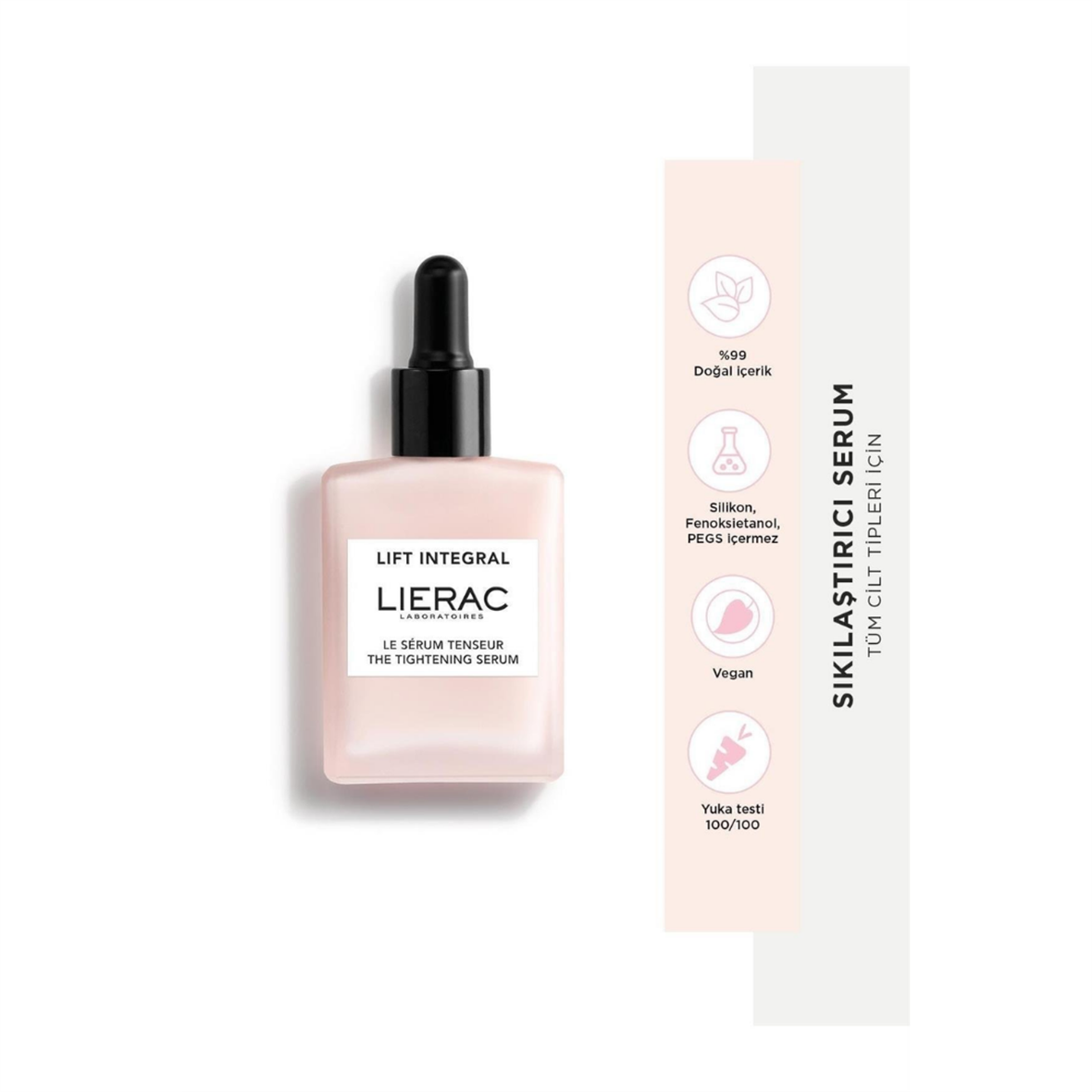 Lierac Lift Integral Sıkılaştırıcı, Yenileyici, Vegan, Cilt Bakım Serumu 30 Ml - Lierac