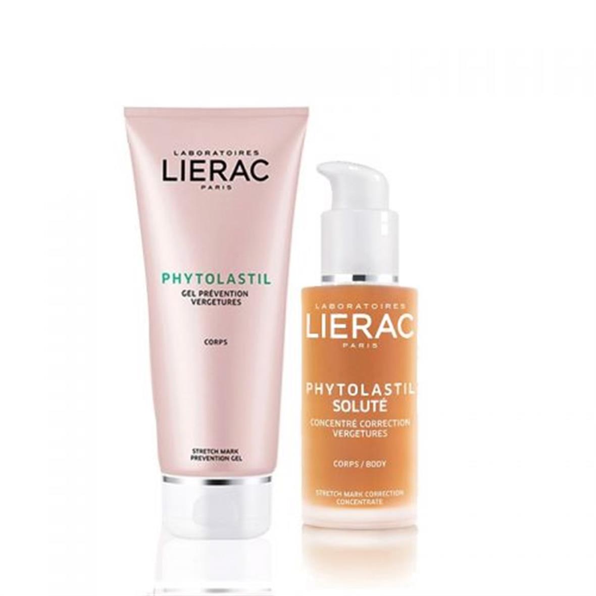 Lierac Phytolastil Çatlaklar için Jel 200 ml ve Solute 75 ml - Lierac