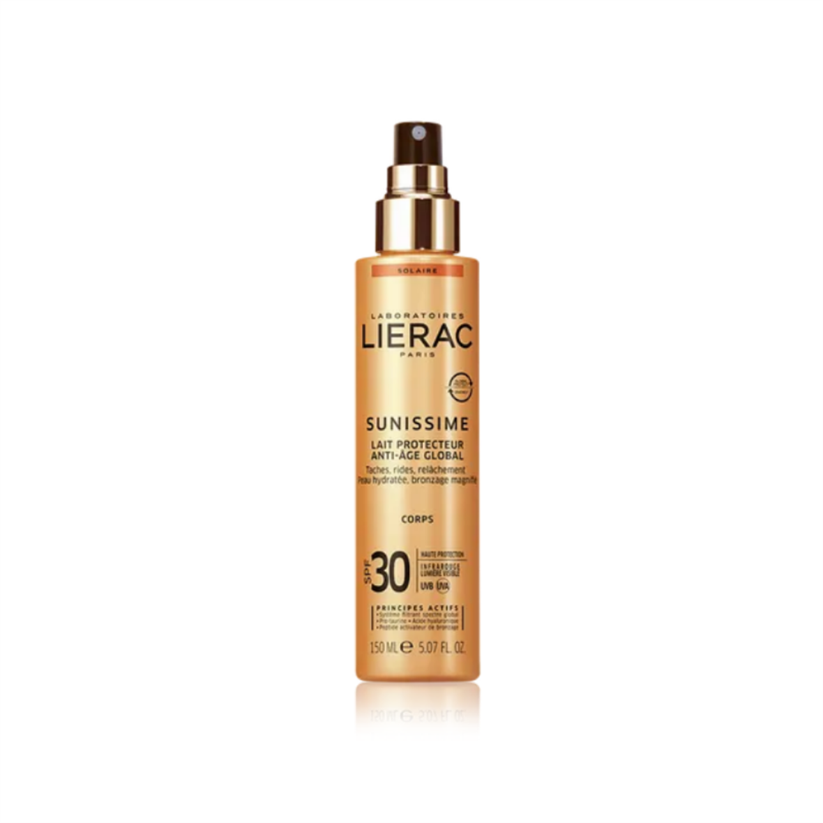 Lierac Sunissime Energizing Protective Milk Spf30 150ml - Lierac