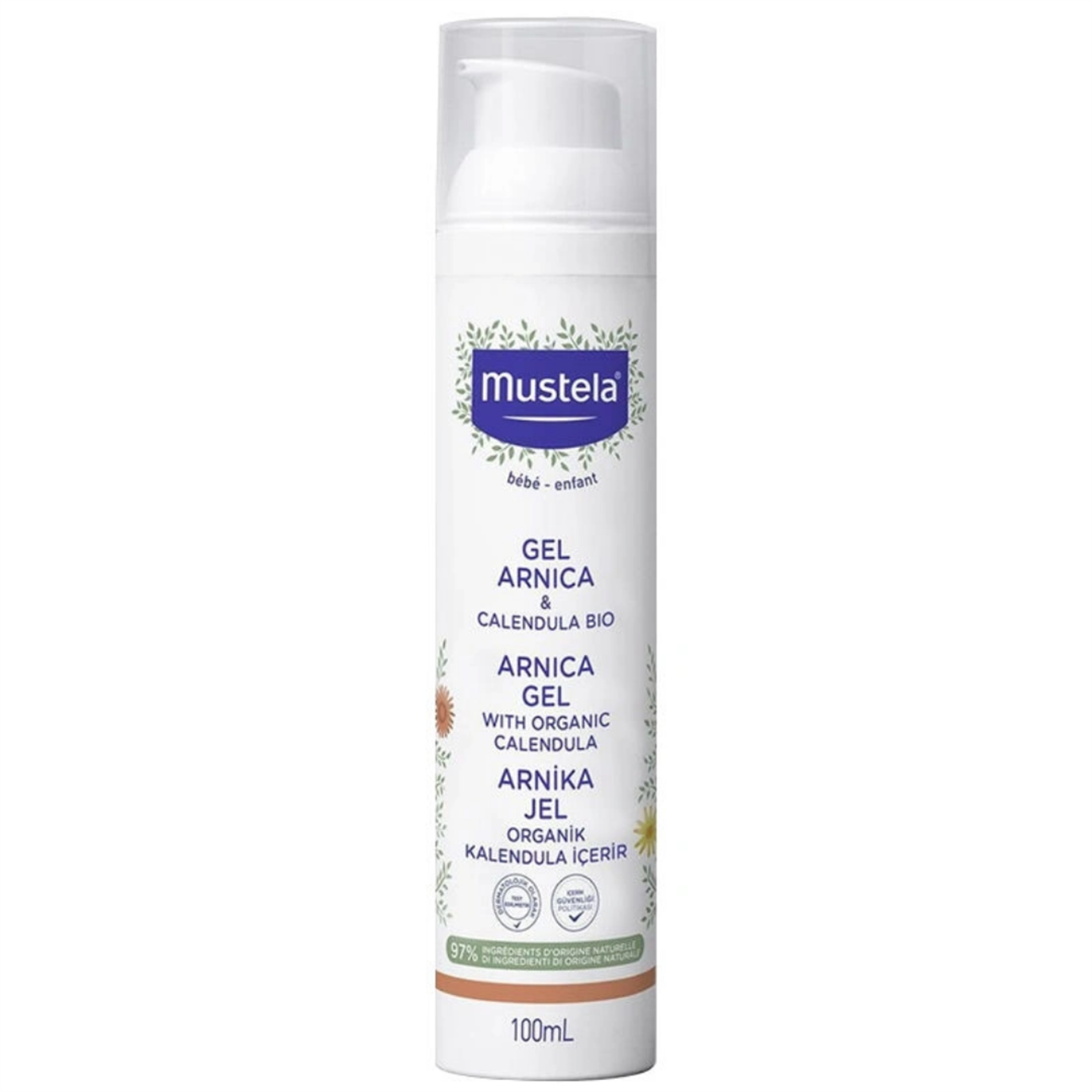 MUSTELA ARNICA GEL WITH ORGANIC CALENDULA 100ML - Mustela