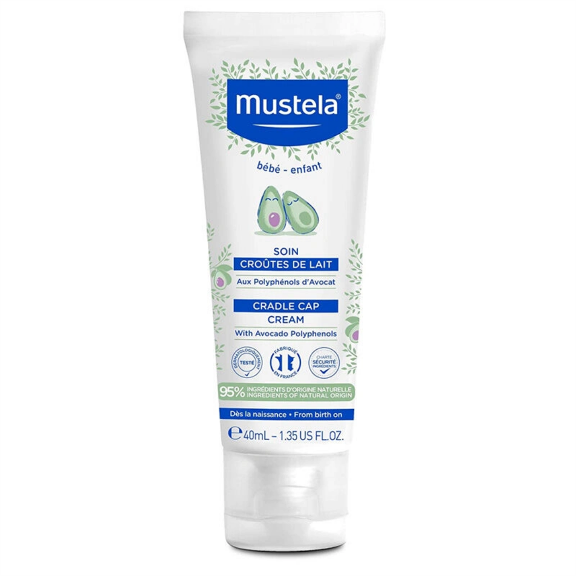 Mustela Cradle Cap Cream 40ml - Saç Bakım Kremi - Mustela