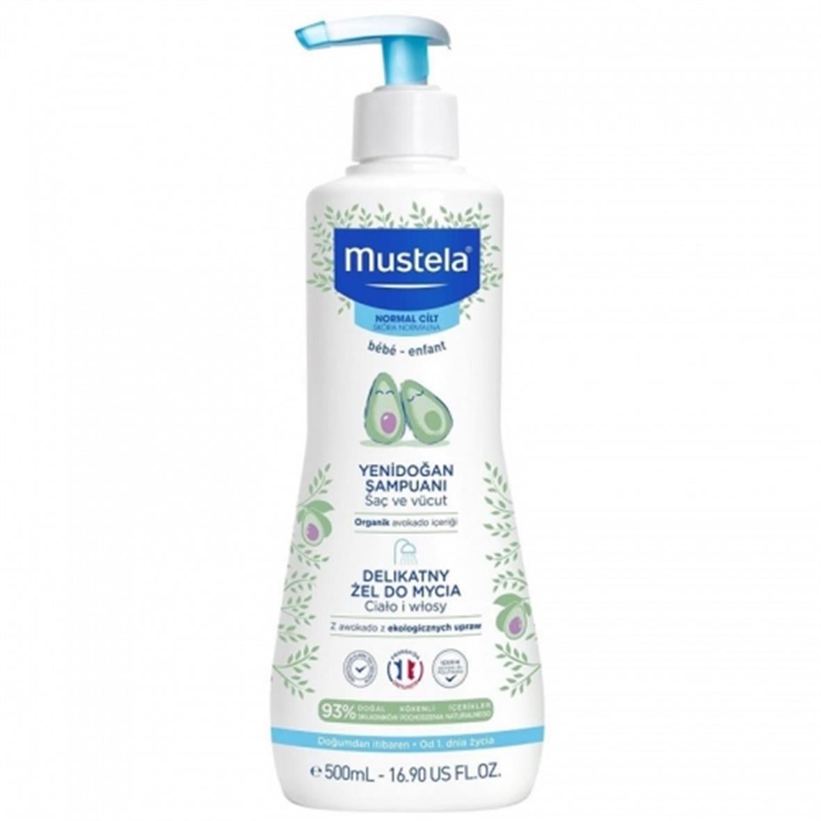 Mustela Gentle Cleansing Yenidoğan Bebek Şampuanı 500 ml - Mustela