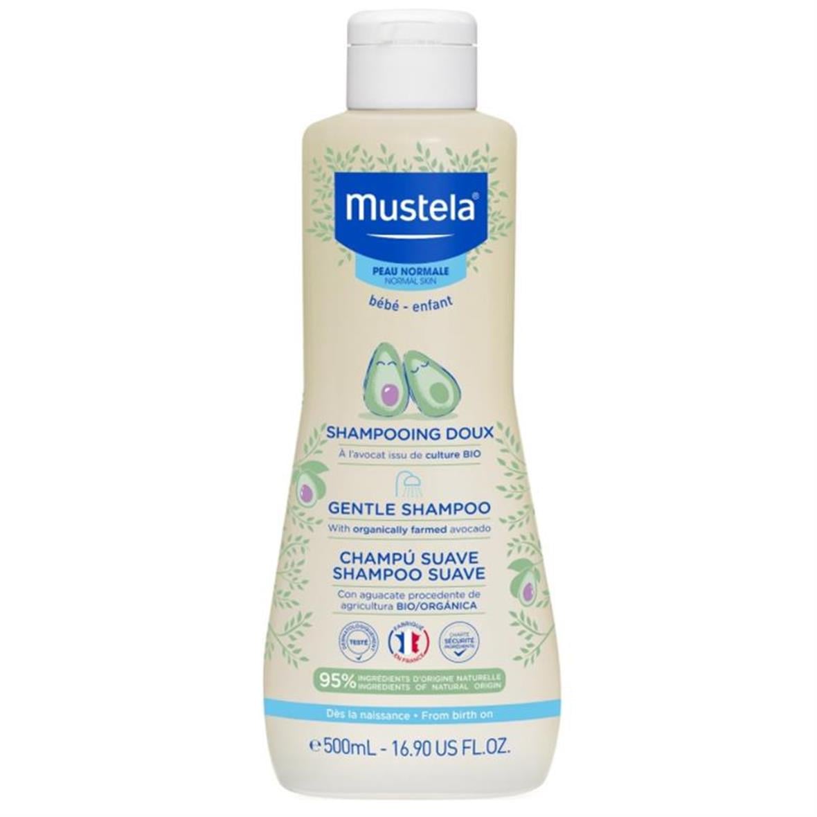 Mustela Gentle Göz Yakmayan Bebek Şampuanı 500 ml - Mustela