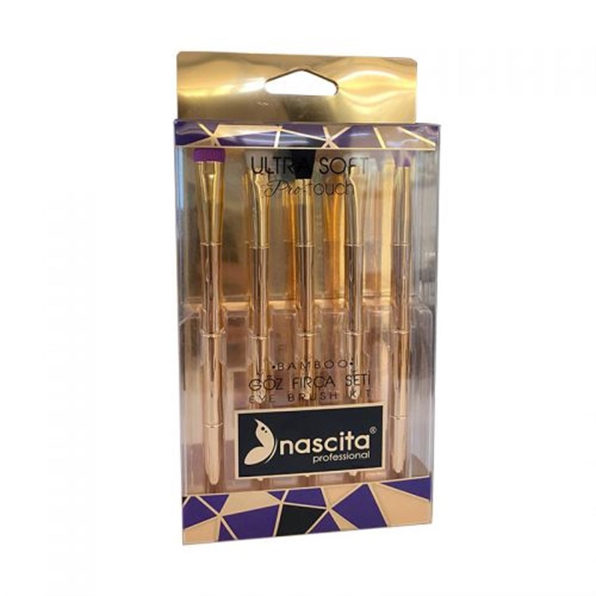 Nascita Bamboo Serisi 5 li Göz Fırça Seti - Nascita