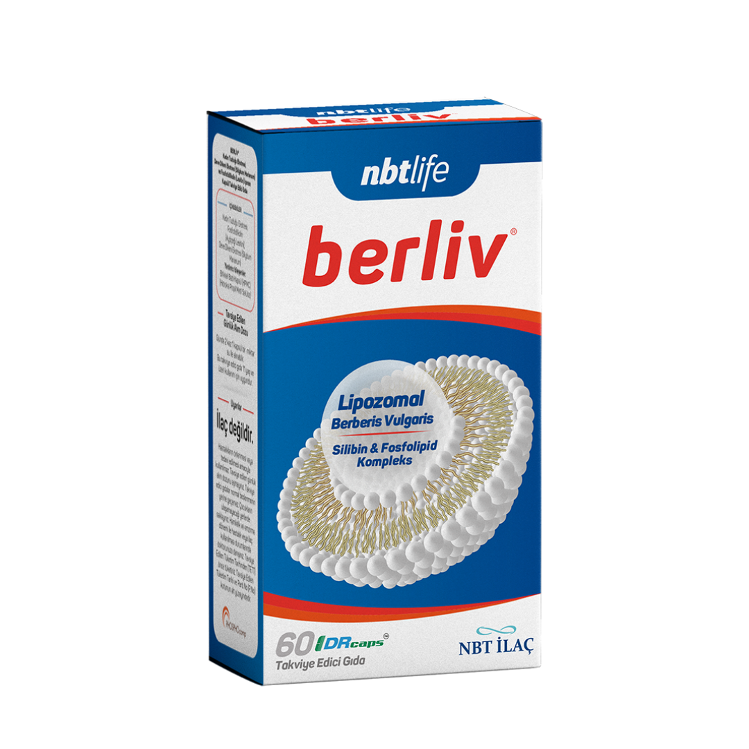 NBT Life Berliv Lipozomal Berberin Takviye Edici Gıda 60 Kapsül - NBT Life