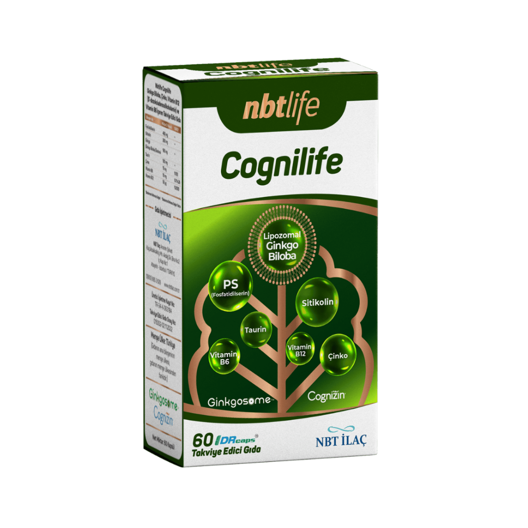 Nbt Life Cognilife Takviye Edici Gıda 60 Kapsül - NBT Life