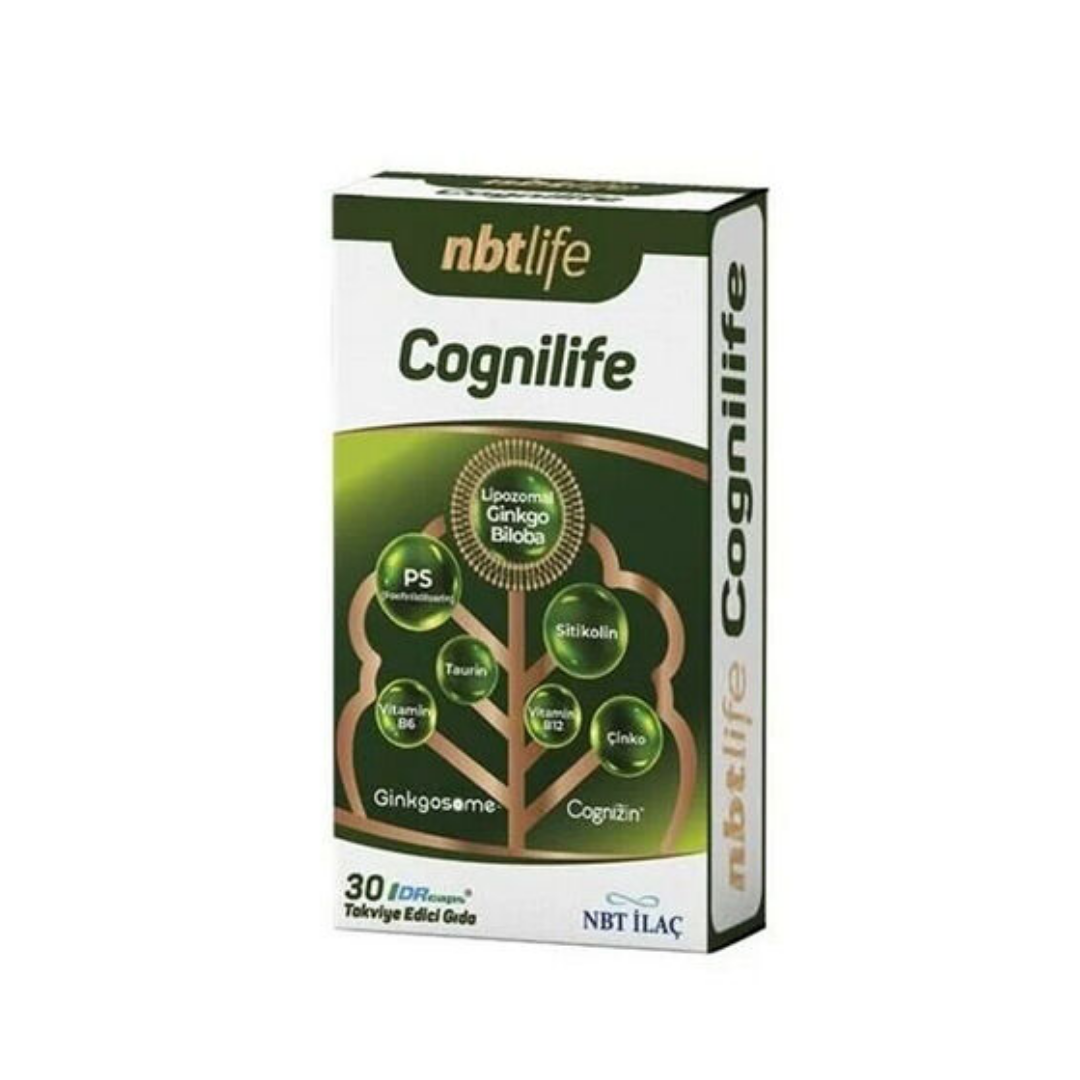 Nbt Life Cognilife Takviye Edici Gıda 30 Kapsül - NBT Life