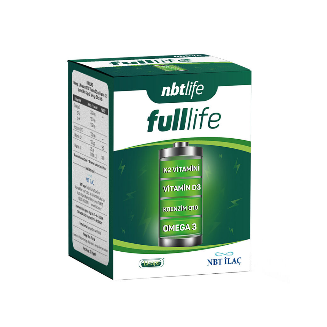 NBT Life Fulllife Takviye Edici Gıda 30 Kapsül - NBT Life