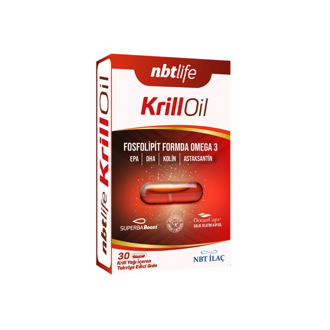 NBT Life Krill Oil Takviye Edici Gıda 30 Kapsül - NBT Life