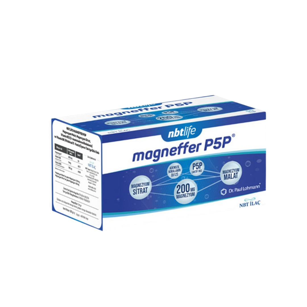 NBT Life Magneffer P5P Takviye Edici Gıda 30 Saşe - NBT Life