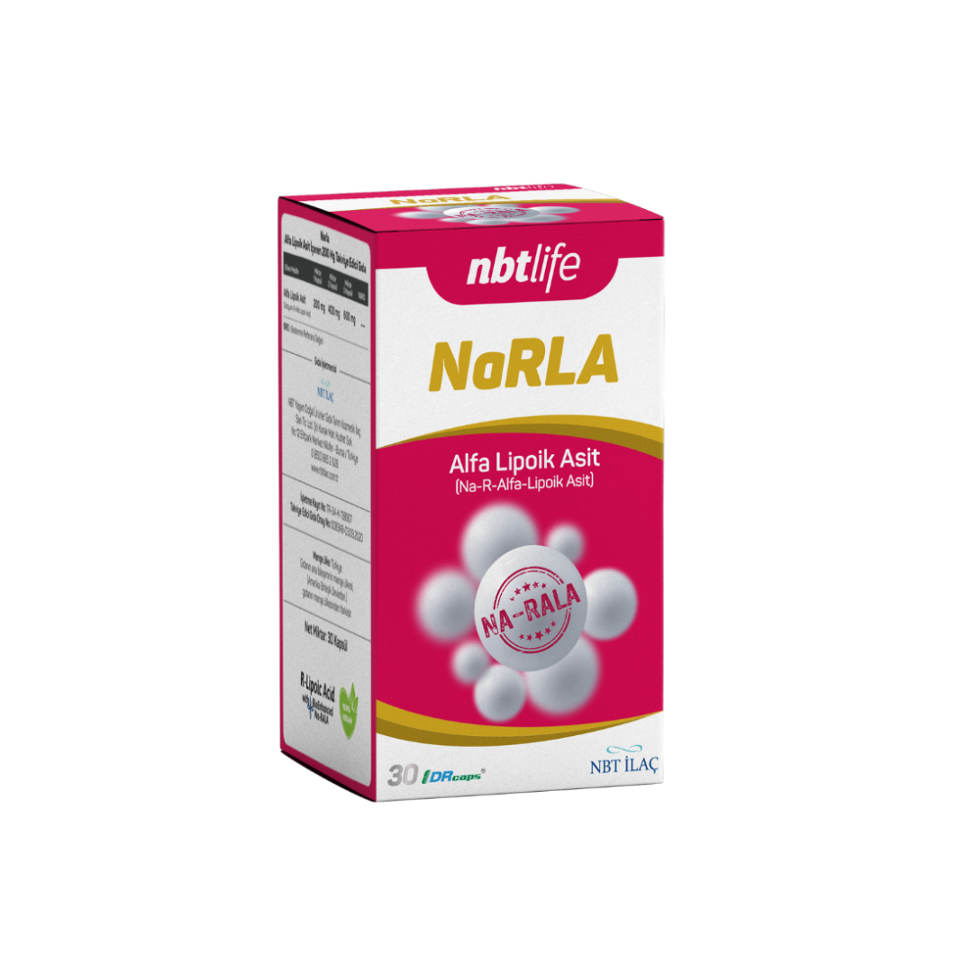 NBT Life Narla Alfa Lipoik Asit Takviye Edici Gıda 30 Kapsül - NBT Life