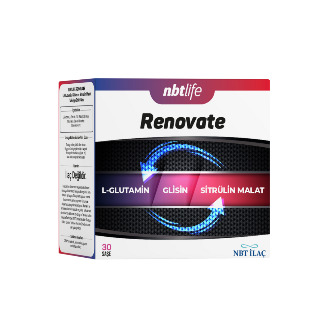 NBT Life Renovate Takviye Edici Gıda 30 Saşe - NBT Life